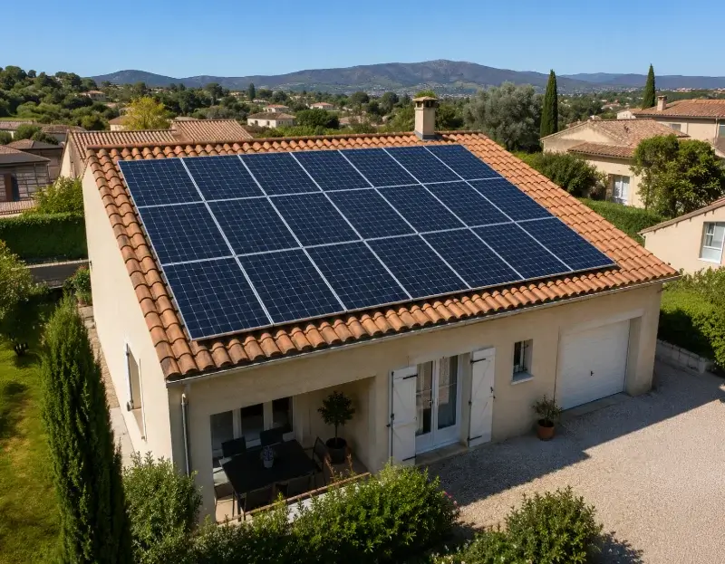 Prime à l'autoconsommation panneaux solaires Ginestas — aide financière de l'État